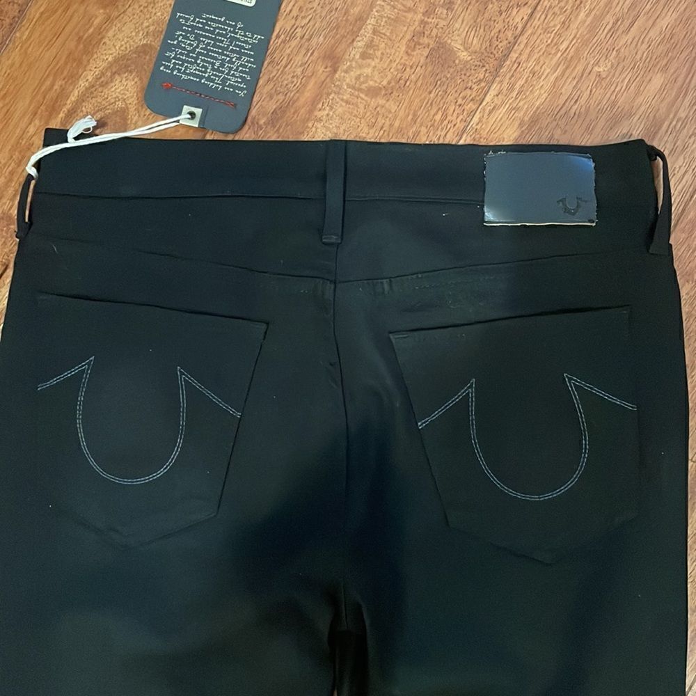 True Religion Abbey Super Skinny Jeans in Black Rinse​​​​​​​​​​​​​​​​​ - Picture 2 of 7